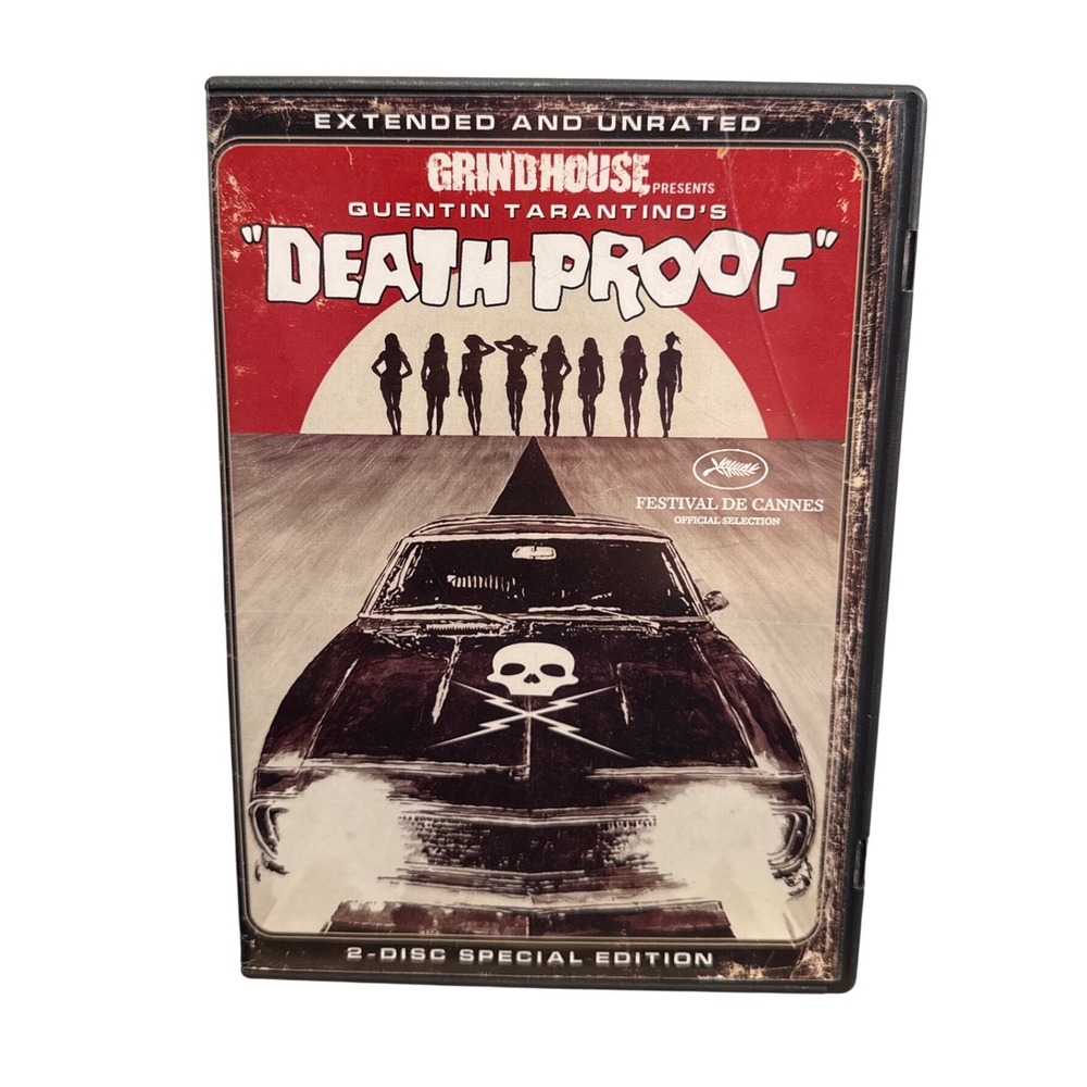 Death Proof DVD 2-Disc Special Edition Quentin Tarantino Grindhouse Unrated